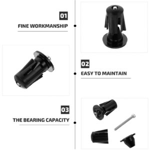 INOOMP 8 Pcs Put The Plug Bike End Plugs Road Bike End Caps Handlebar End Plug Road Bike Handlebar Caps Cycling Accessories Cycling Supplies Bar End Plugs Mountain Bike End Stoppers