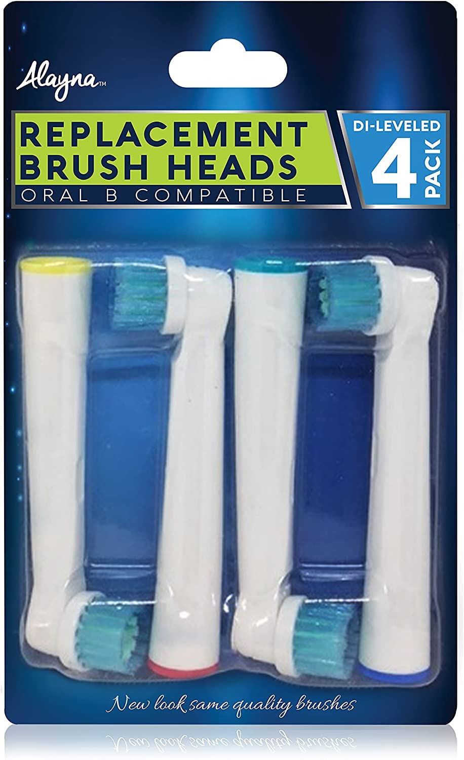 Toothbrush Replacement Heads Compatible with Oral B Braun, Pk of 8 Best Professional Brush Heads for Oralb Kids, Soft, Sensitive, Triumph, Pro 1000