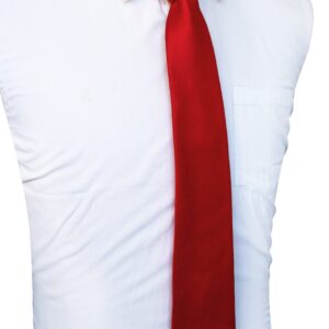 JEMYGINS Red Tie Silk Necktie for Men Business and Wedding