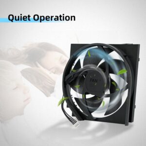 Wigearss Replacement Internal Cooling Fan with Opening Tool for Xbox One S Console