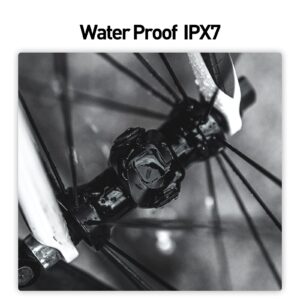 XOSS Vortex Cadence and Speed Sensor Wireless IPX7 Waterproof - 300 Hours Dual Modes Bike Sensor ANT+/Bluetooth 4.0 Compatible for Cycling Computer - 2 Pack