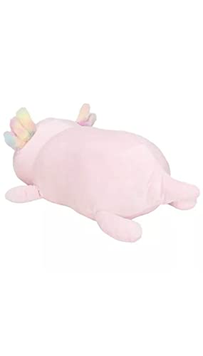 Squishmallows Official Kellytoy Laying Hug Mees Squishy Stuffed Toy Animal Many to Choose (16 Inch, Archie Axolotl)