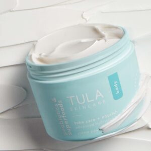 TULA Skin Care Take Care + Nourish - Advanced Hydration Body Moisturizer, Non-Greasy, Contains Vitamin C & Yuku to Improve Skin Tone & Texture, 8.1 oz.