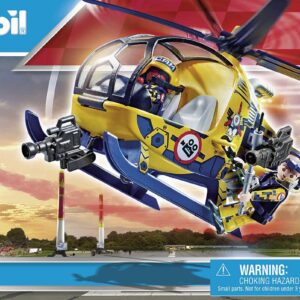 Playmobil Air Stunt Show Helicopter with Film Crew