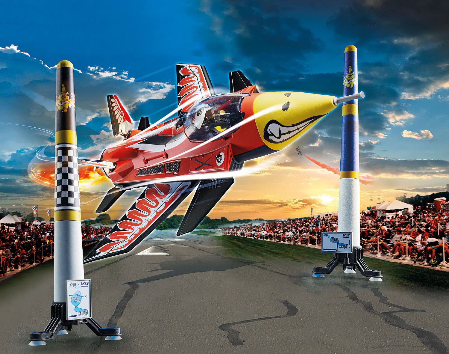 Playmobil Air Stunt Show Eagle Jet