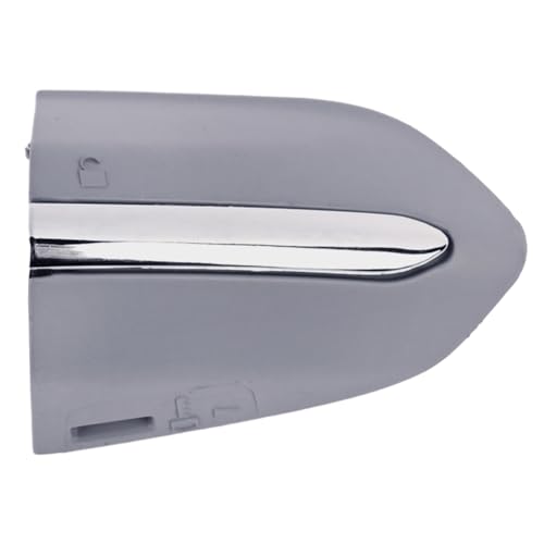 Getfarway Front Exterior Driver Door Handle Lock Bezel Cover Cap Compatible with Ford Fusion 2013-2020,Edge 2015-2020 DS7Z-54218A15-DC DS7Z54218A15DC, Strong Durability-Grey