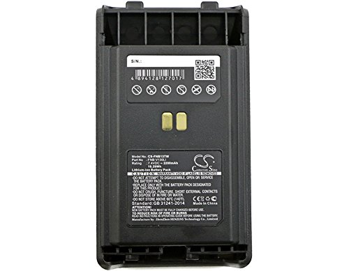 CWXY Replacement for Battery Vertex FNB-V130LI, FNB-V130LI-UNI VX-351, VX-354, VX-359