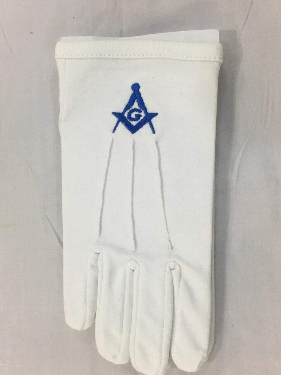 Masonic Blue Lodge Free Masons Officer Aprons 12 Chain Collar 12 Jewels 12 Gloves 12 Set of 12X4 Lot