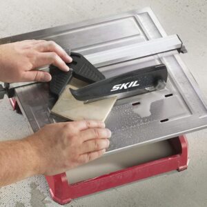 SKIL 7-Inch Wet Tile Saw with Diamond Blade (3540-02) | BOSCH DB743S 7 In. Diamond Blade