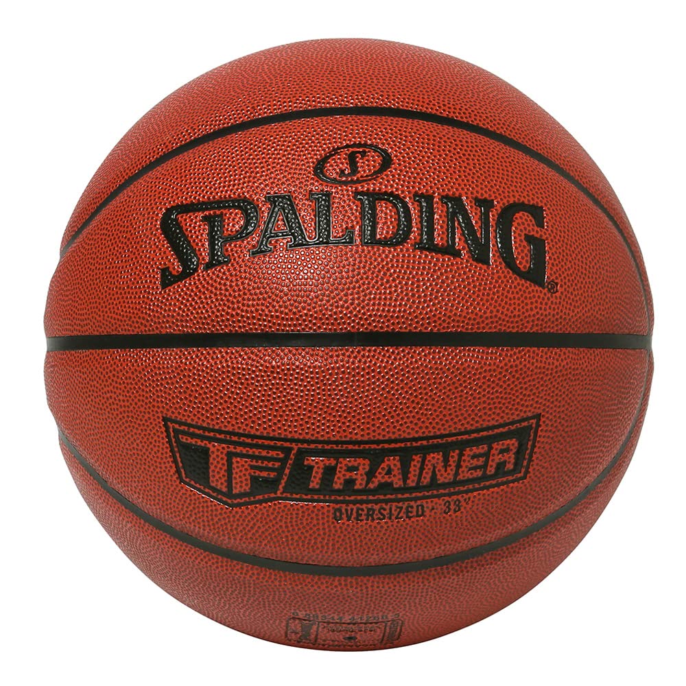 Spalding 77-014Z Basketball 33" Oversized TF Trainer Basketball Basketball, Brown (French Toast 19-1012tcx)