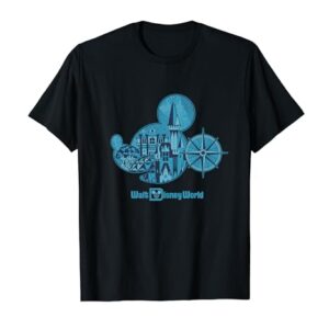 Walt Disney World 50th Anniversary Mickey Head T-Shirt