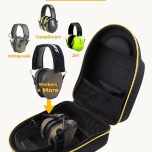 TradeSmart Hearing and Eye Protection Case - Safety Glasses and Ear Protection Case