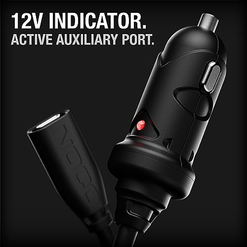 NOCO GBC011 Boost X 65W 12V Car Charger for GBX45, GBX55, GBX75 and GBX155 UltraSafe Lithium Jump Starters