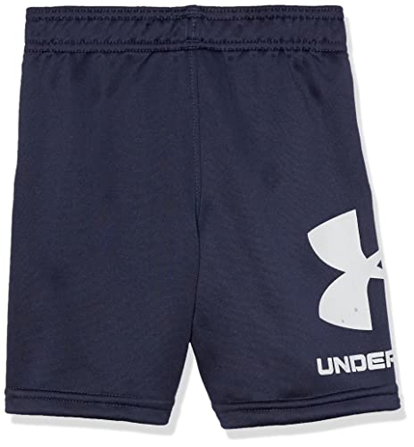 Under Armour Boys Symbol Signature Terry Casual Shorts, Midnight Navy, 7 US