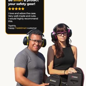 TradeSmart Hearing and Eye Protection Case - Safety Glasses and Ear Protection Case