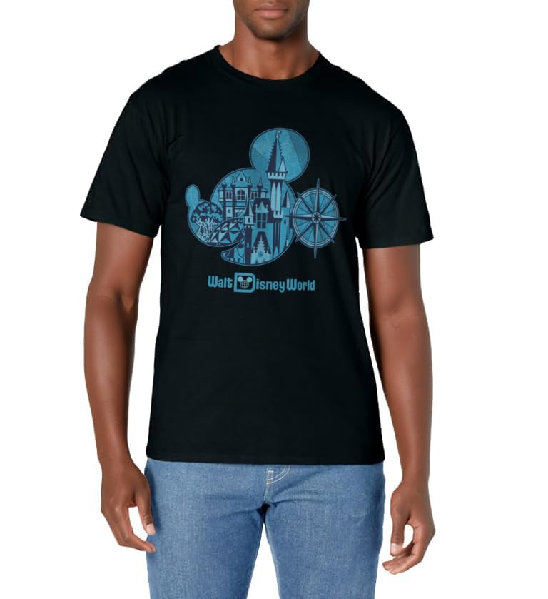 Walt Disney World 50th Anniversary Mickey Head T-Shirt