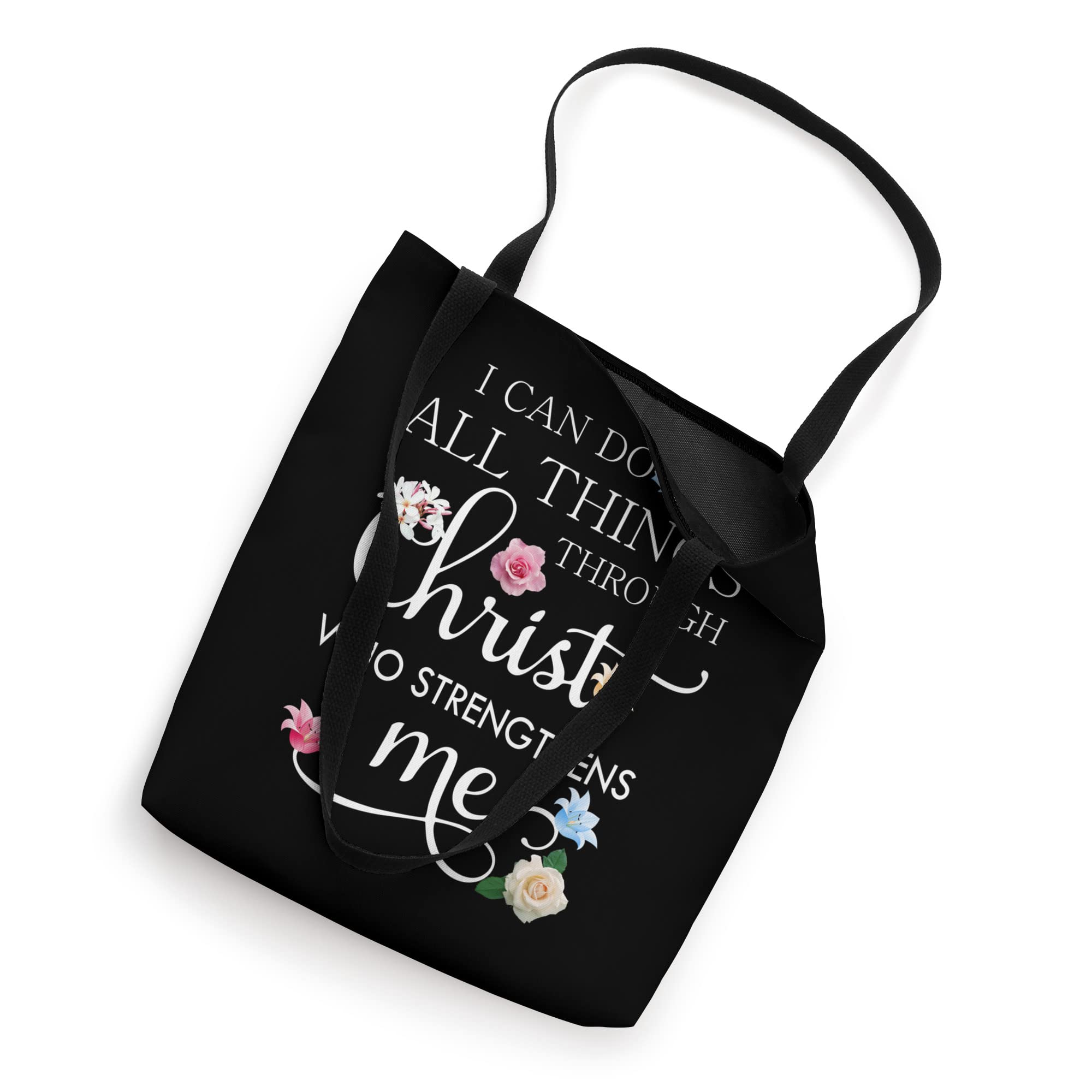 I can do all things though Christ Man Woman Tote Bag