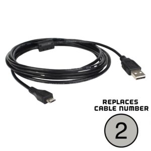 Replacement Cable for PS 4 VR Wire #2 Virtual Reality Connection Cord (Replace Your Lost Cord from CUH-ZVR1 to Console)