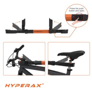 HYPERAX Special Combo - Volt 2 with 2 X E-Bike Adapter- Platform Bike Rack for Car, SUV, Trucks, Sedan - 2" Hitch Fits Up to 2 X 70 lbs Bike with Up to 5" Fat Tires - NO RV USE!