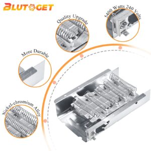 279838 W10724237 Dryer Heating Element Kit for Whirlpool Kenmore Maytag Dryer - 3977767 3392519 Thermostat Fuse 3387134 397793 Thermostat- Replaces PS334313 4531017 MEDX655dW1 WED4815EW1 by Blutoget