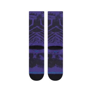 Stance Yibambe Crew Socks (Medium, Purple)