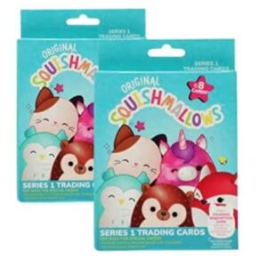 Squishmallows Official Kellytoy Series 1 Trading Cards (Pack of 2)