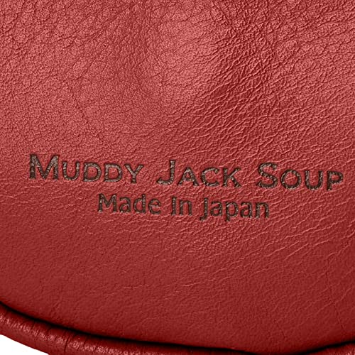 Muddy Jack Soup No.76005 Coin Purse Wallet, Red