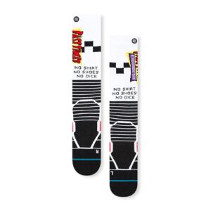 Stance Gnarly Snow OTC Socks (Medium, White)