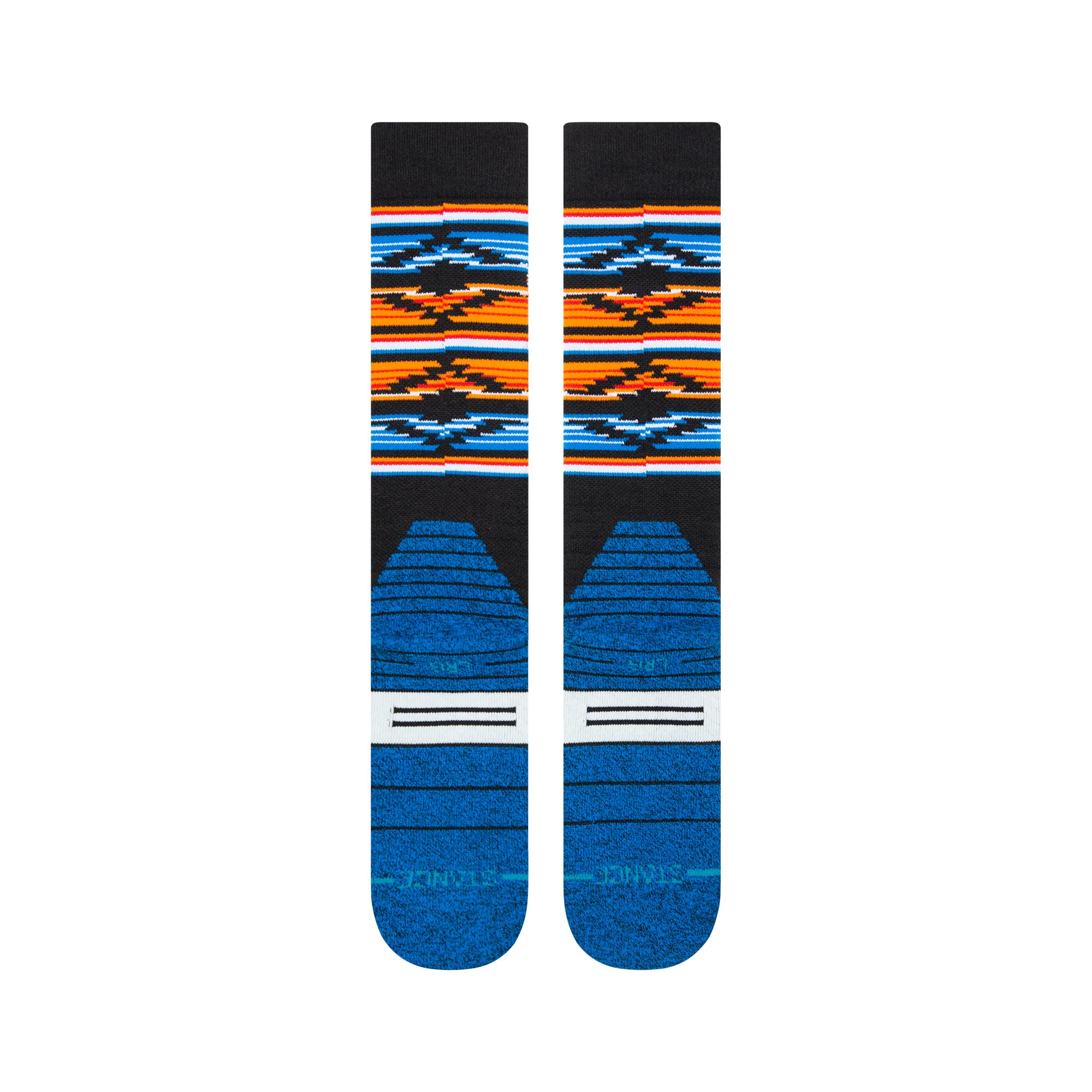 Stance Serape Dos Socks (Medium, Navy)