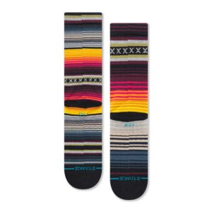 Stance Curren St Crew Socks (Large, Burgundy)