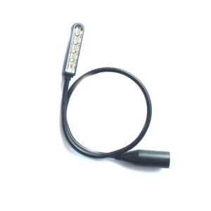 JXRYWF 22" inch XLR 4 Pin LED Light Studio Lamp XLR gooseneck lamp for DJ Mixer XLR 4PIN Connect Port（XLR 4Pin Port）