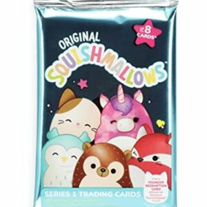 Squishmallows Official Kellytoy Series 1 Trading Cards (Pack of 6)