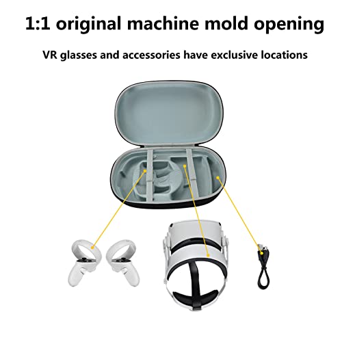 ZLiT Case for VR Glasses Accessories Shockproof Portable VR Glasses Carrying Case