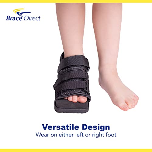 Pediatric Post-Op Shoe for Kids: Ideal for Recovery From Foot and Toe Fractures, Surgery, Sprains - Fits Children's Sizes 11-7, Left or Right Foot