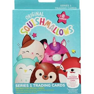 Squishmallows Official Kellytoy Series 1 Trading Cards (Pack of 6)