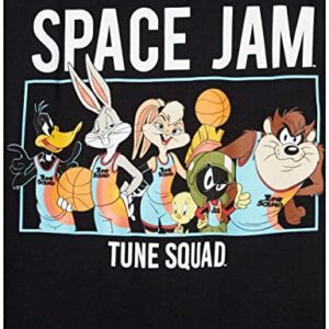 space jam boys Jam: a New Legacy Tune Squad Short Sleeve T-shirt - 4-20 T Shirt, Black, 4 US