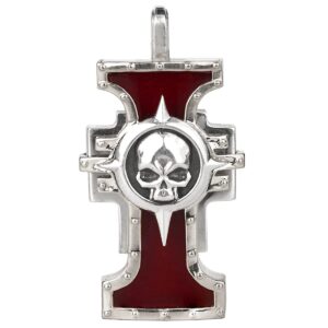 starforged compatible with warhammer 40k seal of holy ordos 1 pc [sterling silver pendant] inquisitor