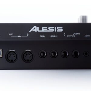 Alesis Command Advanced Drum Module with Cable Snake and Silverline Audio 10ft Auxiliary Cable Bundle