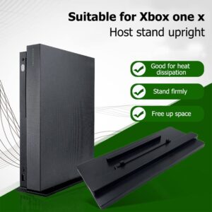 CKXIN Vertical Stand for Xbox One X, Xbox One X Console Stand, Base Vertical Xbox One X Holder Stand - Black