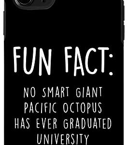 iPhone 11 Pro Max No Giant Octopus Graduated Uni Funny Animal Pun Humor Case