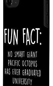 iPhone 11 Pro Max No Giant Octopus Graduated Uni Funny Animal Pun Humor Case