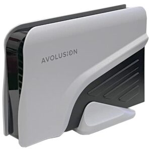 Avolusion PRO-Z Series 3TB USB 3.0 External Gaming Hard Drive for PS5 Game Console (White) - 2 Year Warranty