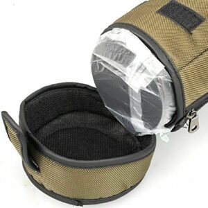 20-60X80 25-75x100 Bird Watching Telescope Hunting Spotting Scope Case Bag Shock Absorbing Backpack Cover 80mm 100mm (For 80mm Telescope), Green (80/100 Cover)