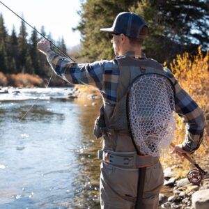 fishpond Flint Hills Men's Fly Fishing Vest - Gravel