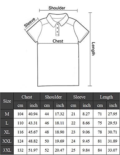 GHYUGR Men's Polo Shirts Short Sleeve Slim Fit Polo Casual Plaid Splice T-Shirts,Black 4,M