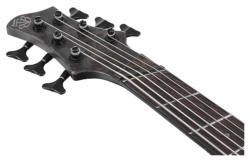 Ibanez BTB806MS 6-string Bass Guitar - Transparent Gray Flat