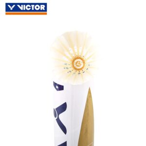 Victor Gold No.1 Badminton Shuttlecock Birdy 12-Pack (Speed-77)