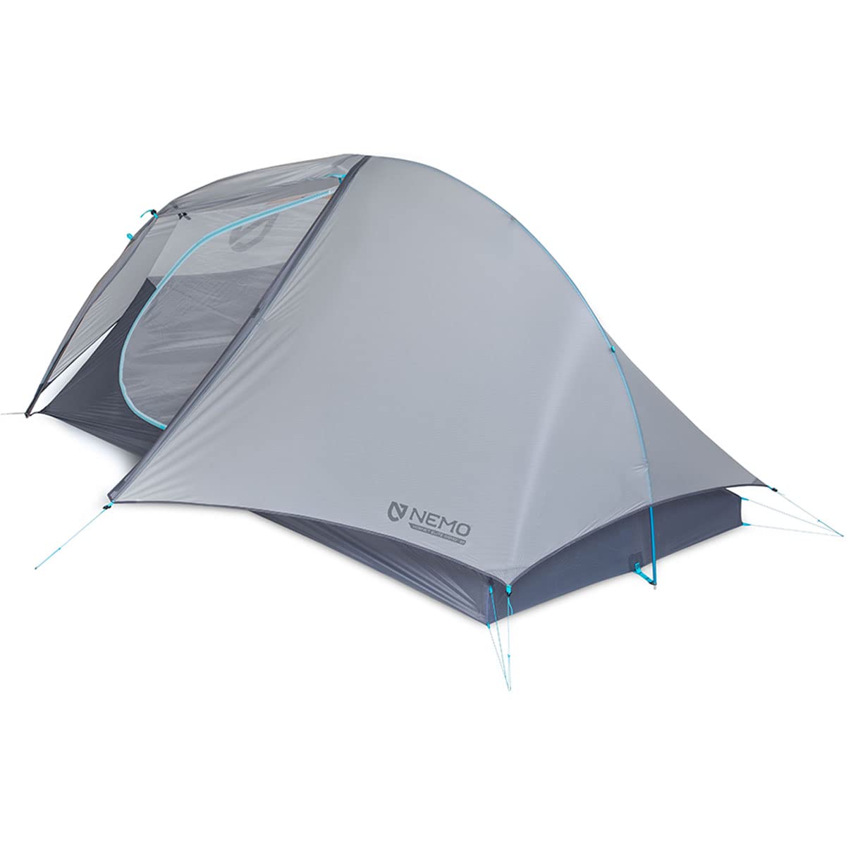 Nemo Hornet Elite OSMO Ultralight Backpacking Tent, Aluminum/Stormy Night, 2 Person