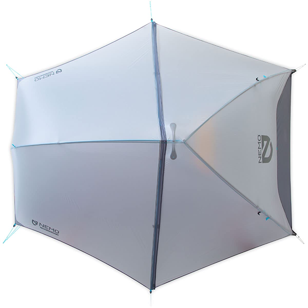 Nemo Hornet Elite OSMO Ultralight Backpacking Tent, Aluminum/Stormy Night, 2 Person