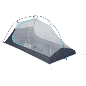 Nemo Hornet Elite OSMO Ultralight Backpacking Tent, Aluminum/Stormy Night, 2 Person